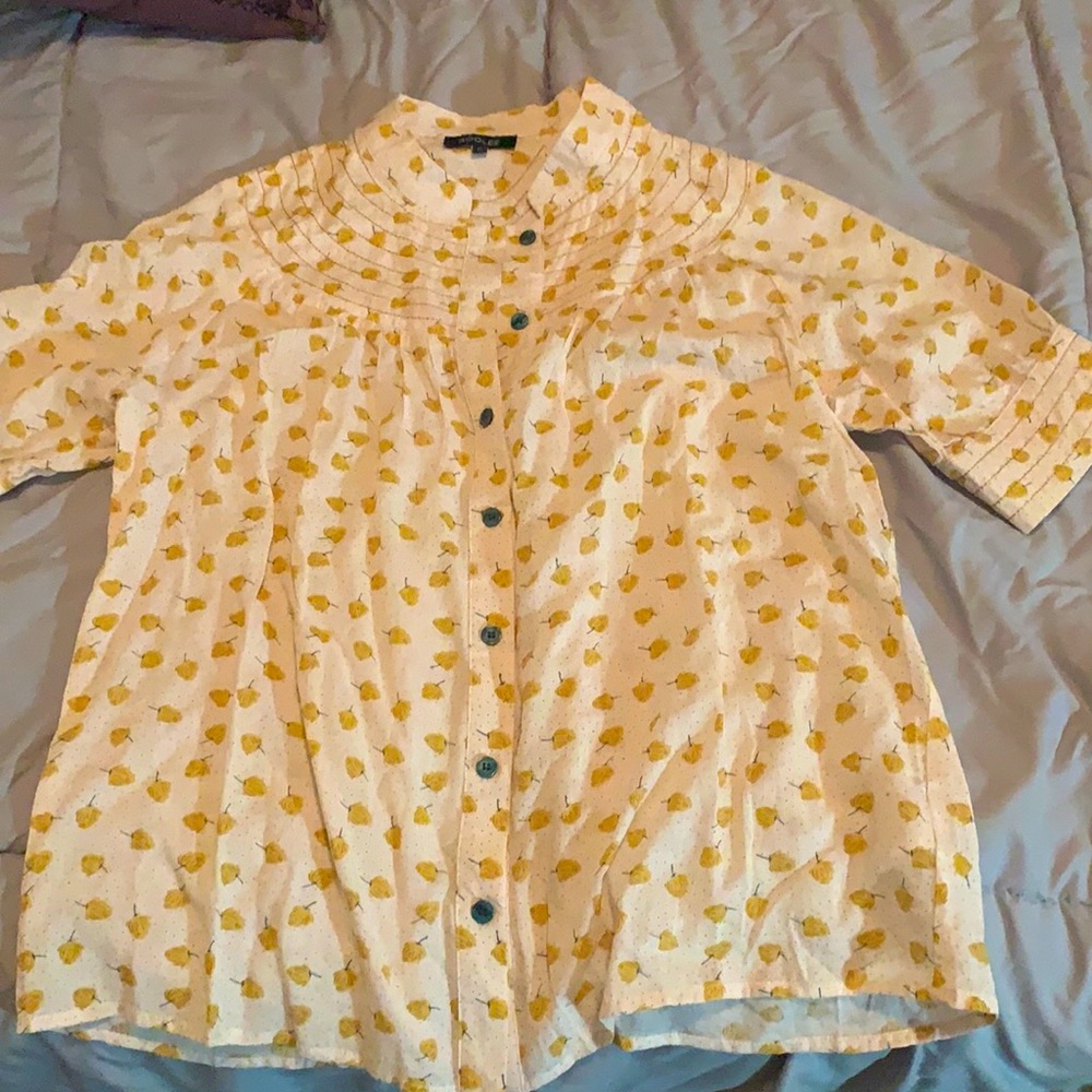 Roolee lightweight floral top. Never worn. Medium